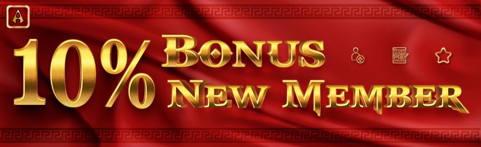 Bonus New Member 10% - ATHENA777